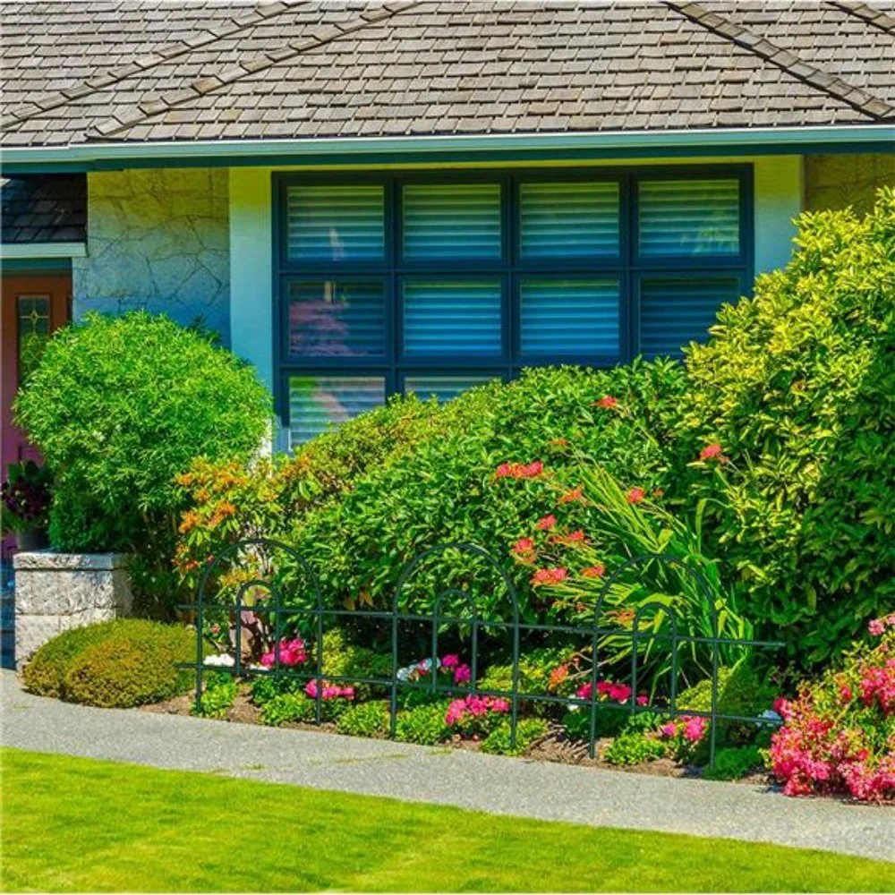 Decorative Garden Fence Rustproof Iron Garden Fencing (18in x 50ft)